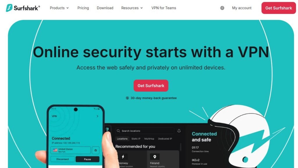 Surfshark — Best VPN Service for Value